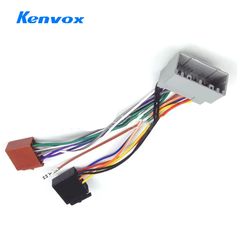 Car Stereo Radio ISO Wiring Harness for Chrysler 300 2005-2007 for Jeep Cherokee Commander Compass Grand Cherokee Wrangler - view 4