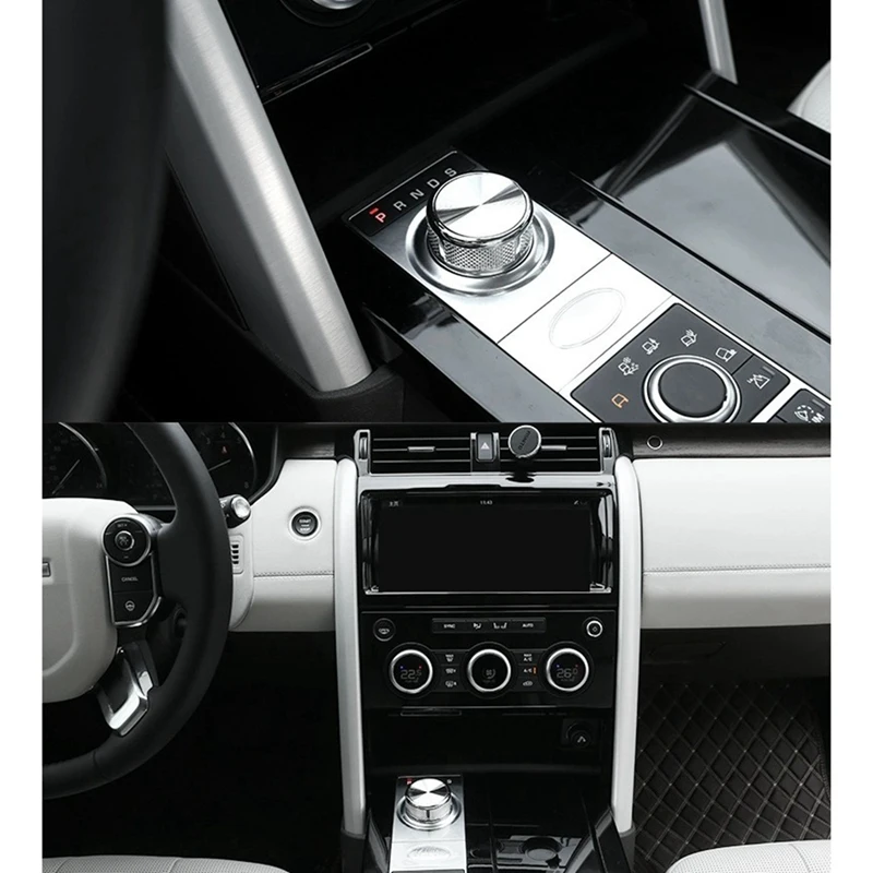 Car Gear Shift Knob Head For Land Rover Discovery Sport Discovery 4 5 Range Rover Evoque Velar