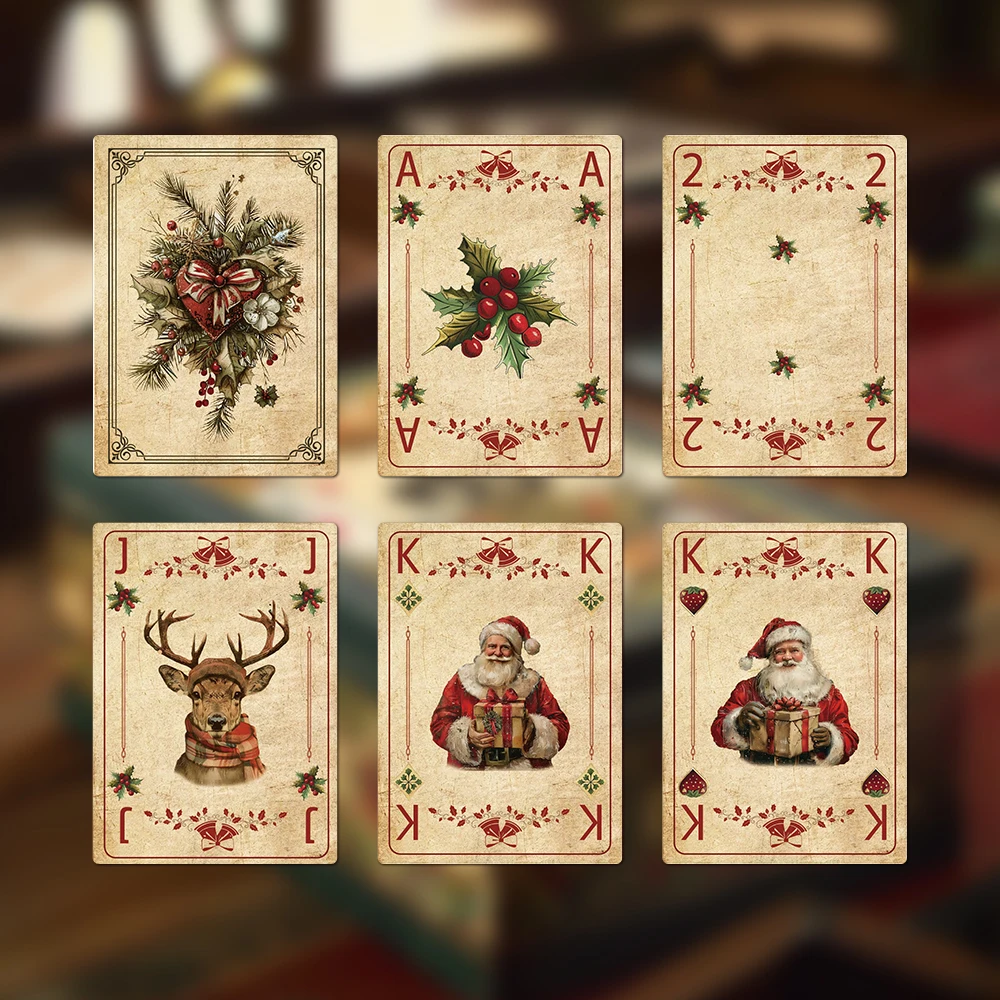 أوراق لعب عتيقة لألعاب الطاولة ، ألعاب رائعة ، ألعاب الطاولة ، 1 ، 2 حفلة #6