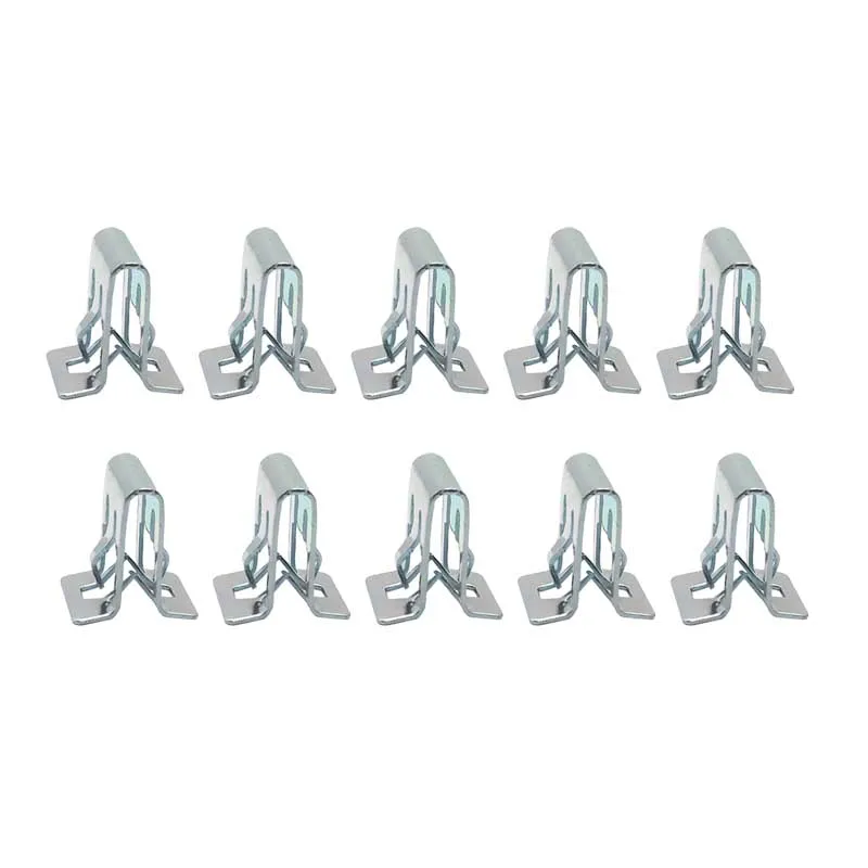 10 stücke Metall Retainer Clip Universal Auto Dashboards DVD CD Panel Innen Trim Platte Feste Clip Schnalle Auto Befestigungen