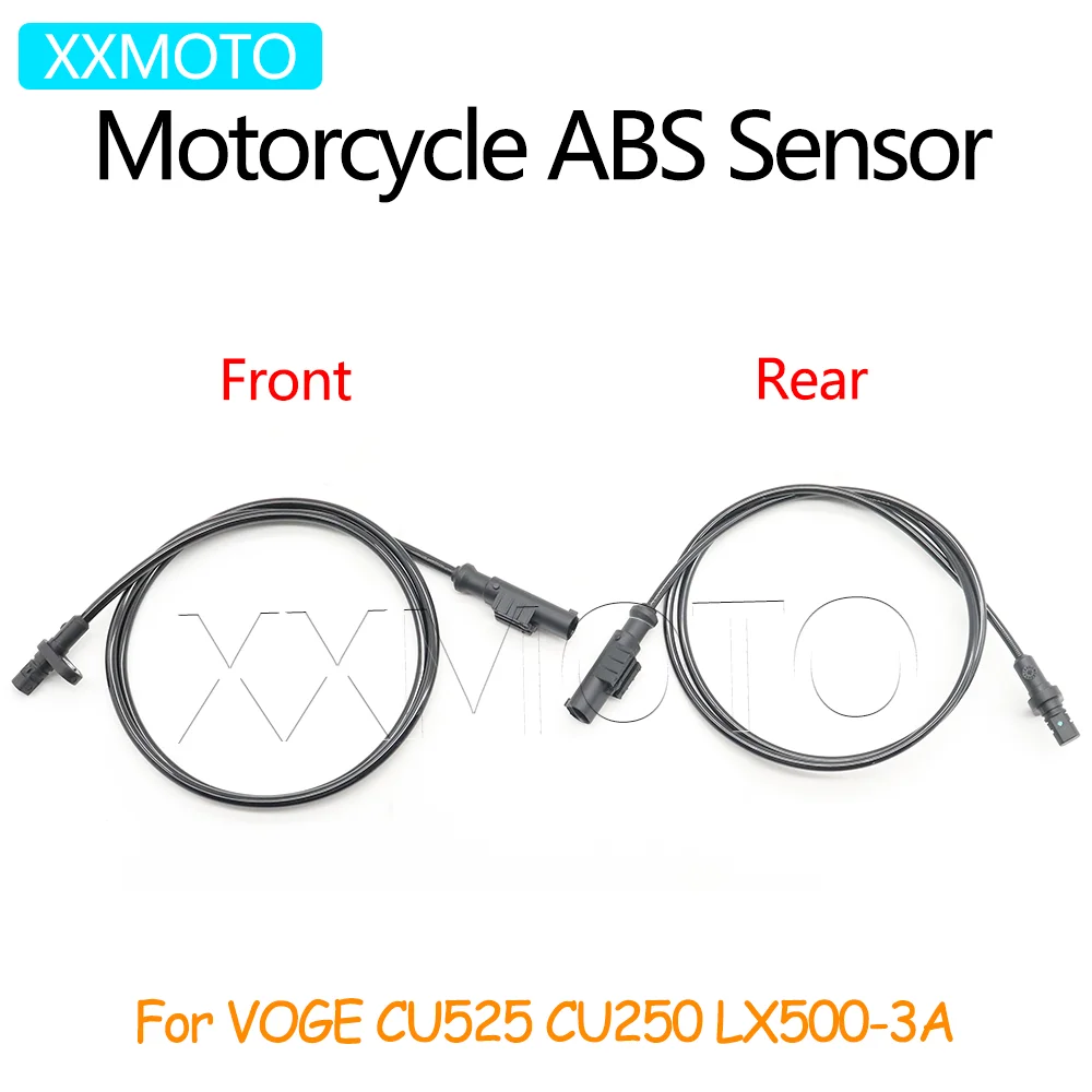 For LONCIN VOGE CU525 CU250 LX500-3A CU 525 250 LX5003A LX500 3A Motorcycle ABS Wheel Speed Sensor Signal Wire Silicone Cord