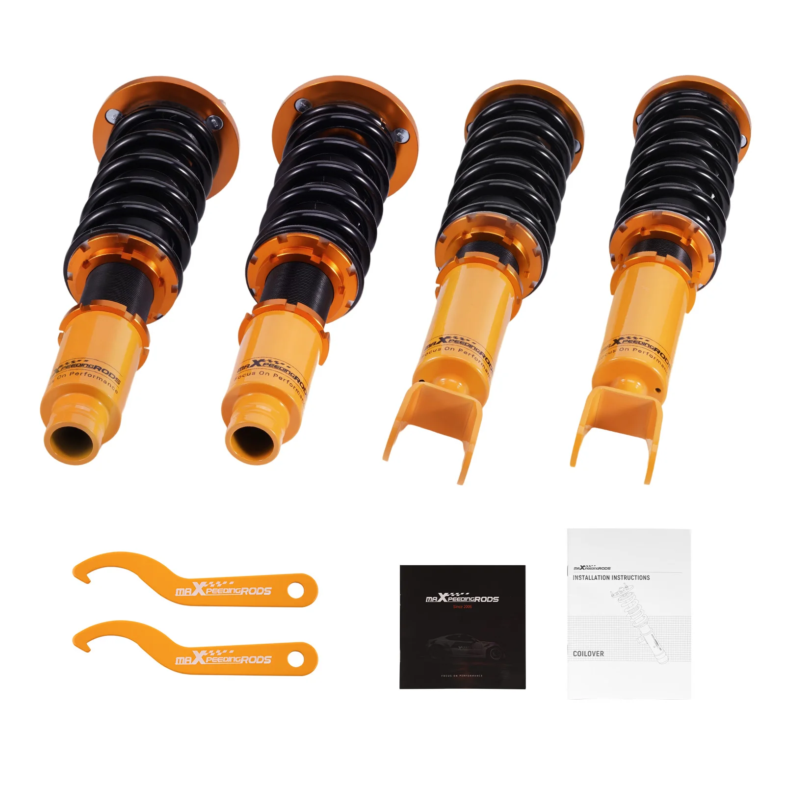 

Coilover Suspension Lowering Kit For Honda Accord 08-12 Acura TSX 09-14 Coilovers Shocks Struts Height Adjustable Absorber