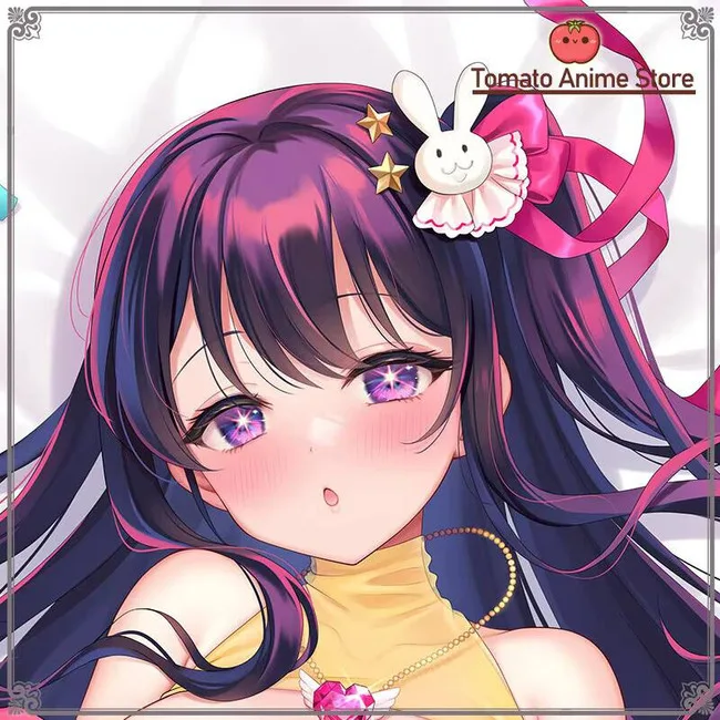 

Anime OSHI NO KO Hoshino Ai Sexy Dakimakura Cozy Japanese Cushion Cover BMZP