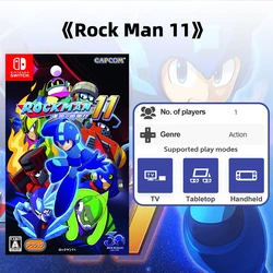 Nintendo Switch Game - Rockman 11- Cartridge Physical Card JP Version Multi Language for Switch OLED Lite