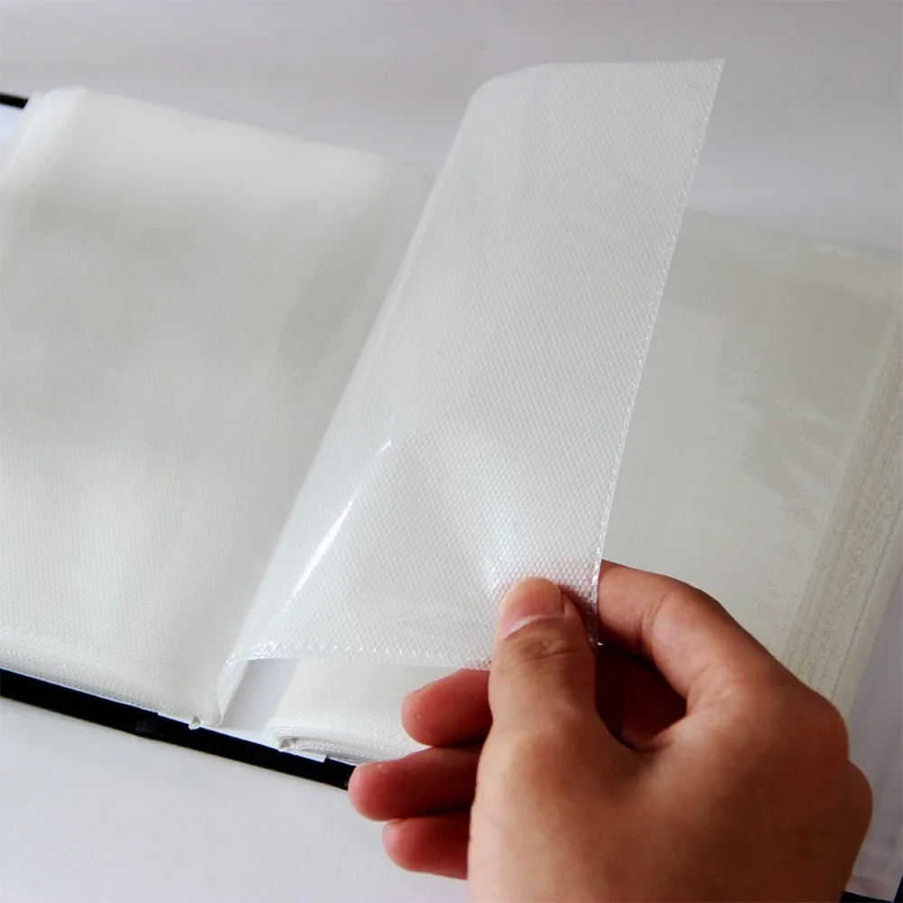 Multifunctional 100 Pockets Photo Album 4x6 Photos Linen Cover Slip-in Picture Albums DIY Writable Photo Storage Children Growth