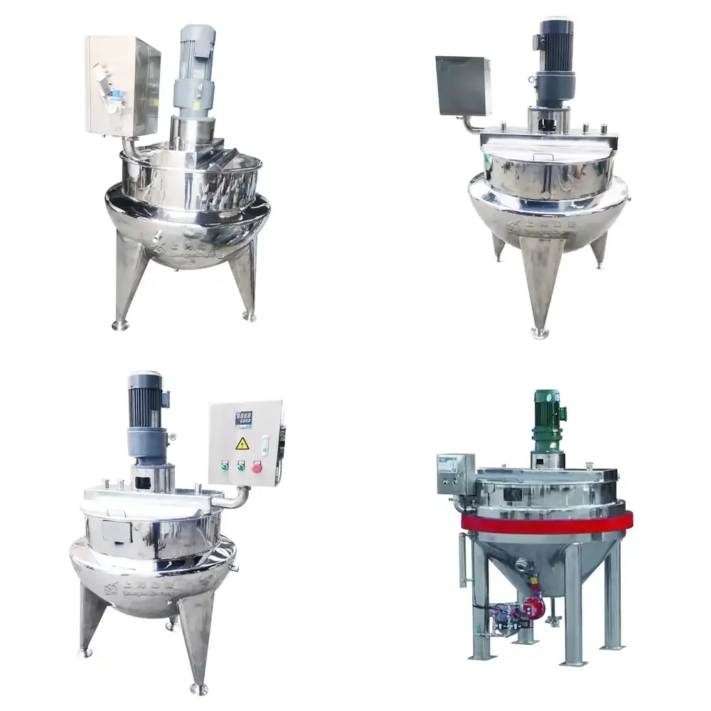 Vacuum Heated Chemical Reactor Jacketed Glass Reactor Double Stirred Reaction Kettle for Lab Plant Use