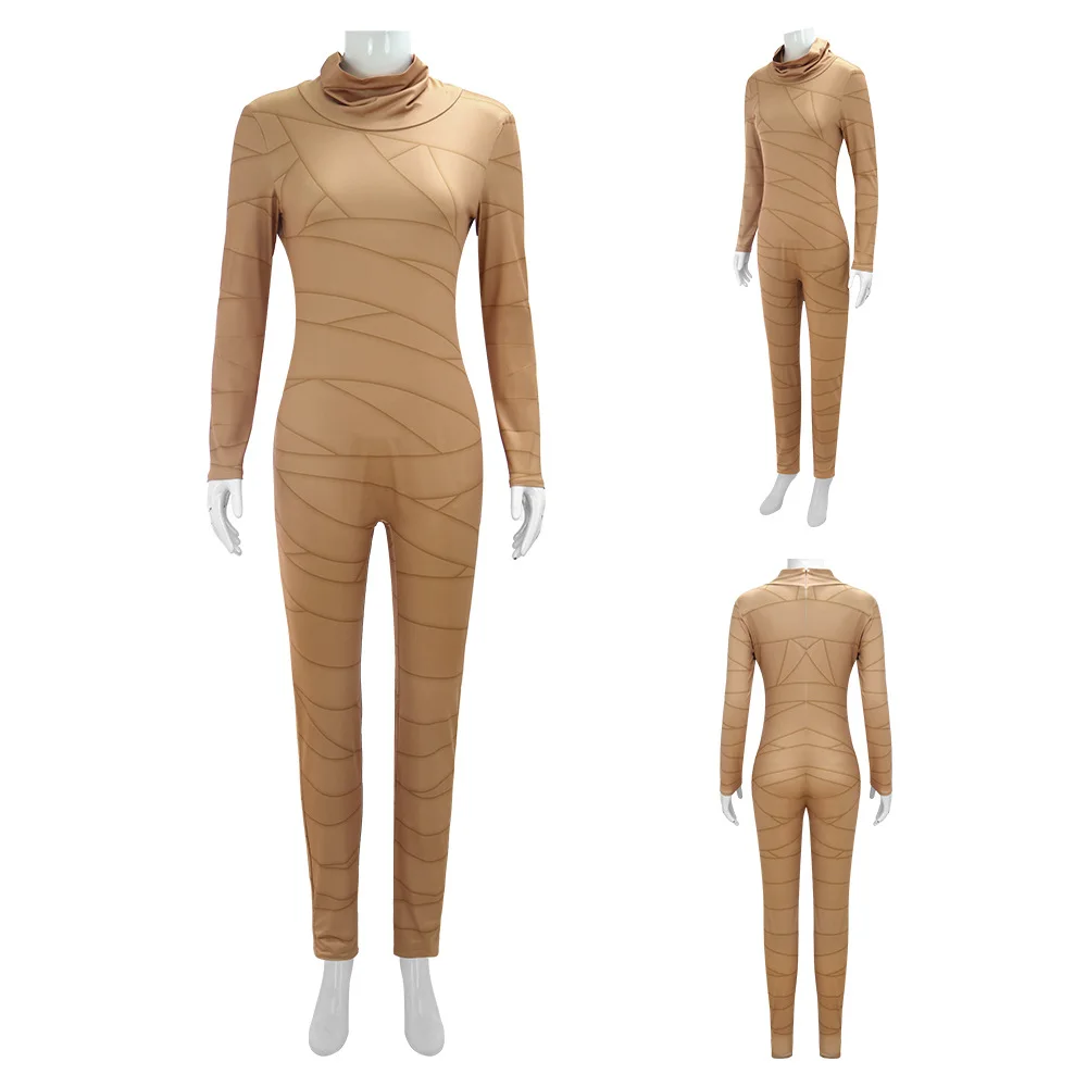 

Anime The Gaslightt Districtt Cosplay Mel Costume Sexy Mummy Bandages Jumpsuit Bodysuit Jirai Kei Girls Halloween Cos Customized