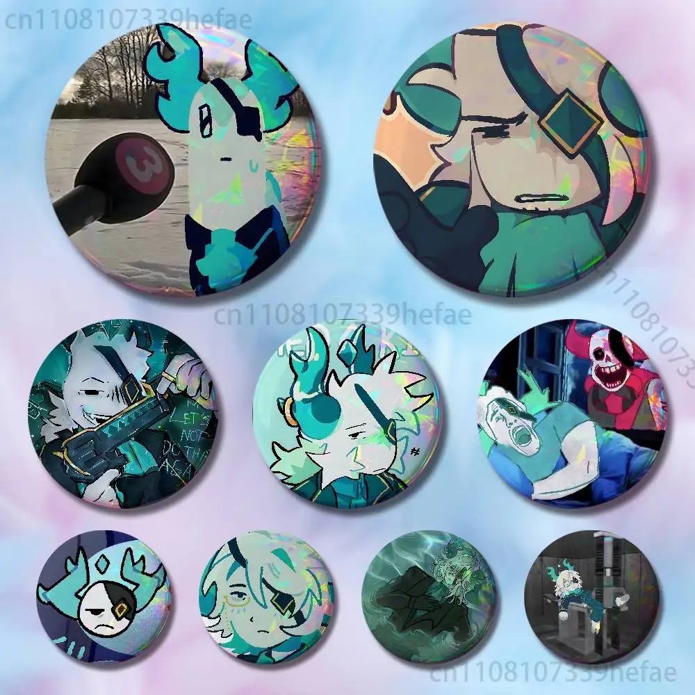 

P-PhightingES Medkit Button Lapel Anime Pin Badges Brooch Jewelry Decoration Gift 25mm 32mm 44mm 58mm 75mm