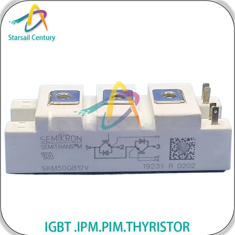

SKM50GB12V NEW AND ORIGINAL MODULE
