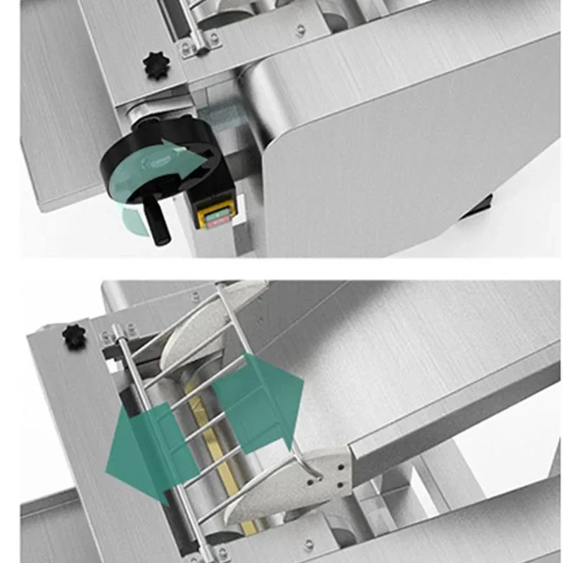Prensa de fideos de alta velocidad, amasadora comercial, máquina todo en uno, máquina de acero inoxidable, máquina laminadora de masa para dumplings