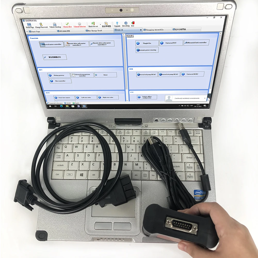 

For Sinotruk EOL OBD Diesel Truck Scanner Diagnostic Tool For Sinotruck HOWO A7/T7H/Sitrak/Hohan Diagnostic Tool with c2 laptop