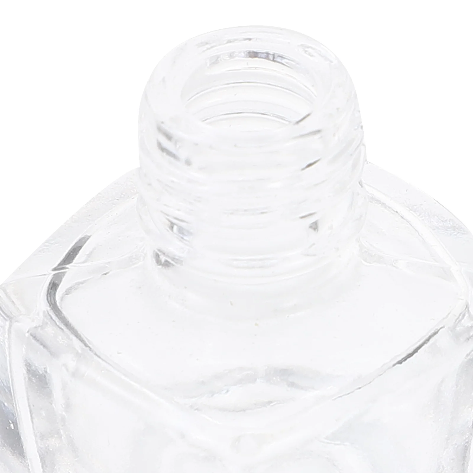 5 قطع 15 مل زجاجات طلاء أظافر فارغة شفافة محمولة خفيفة الوزن ومتينة من الزجاج لا حاجة إلى ملحقات مثالية للسفر #2