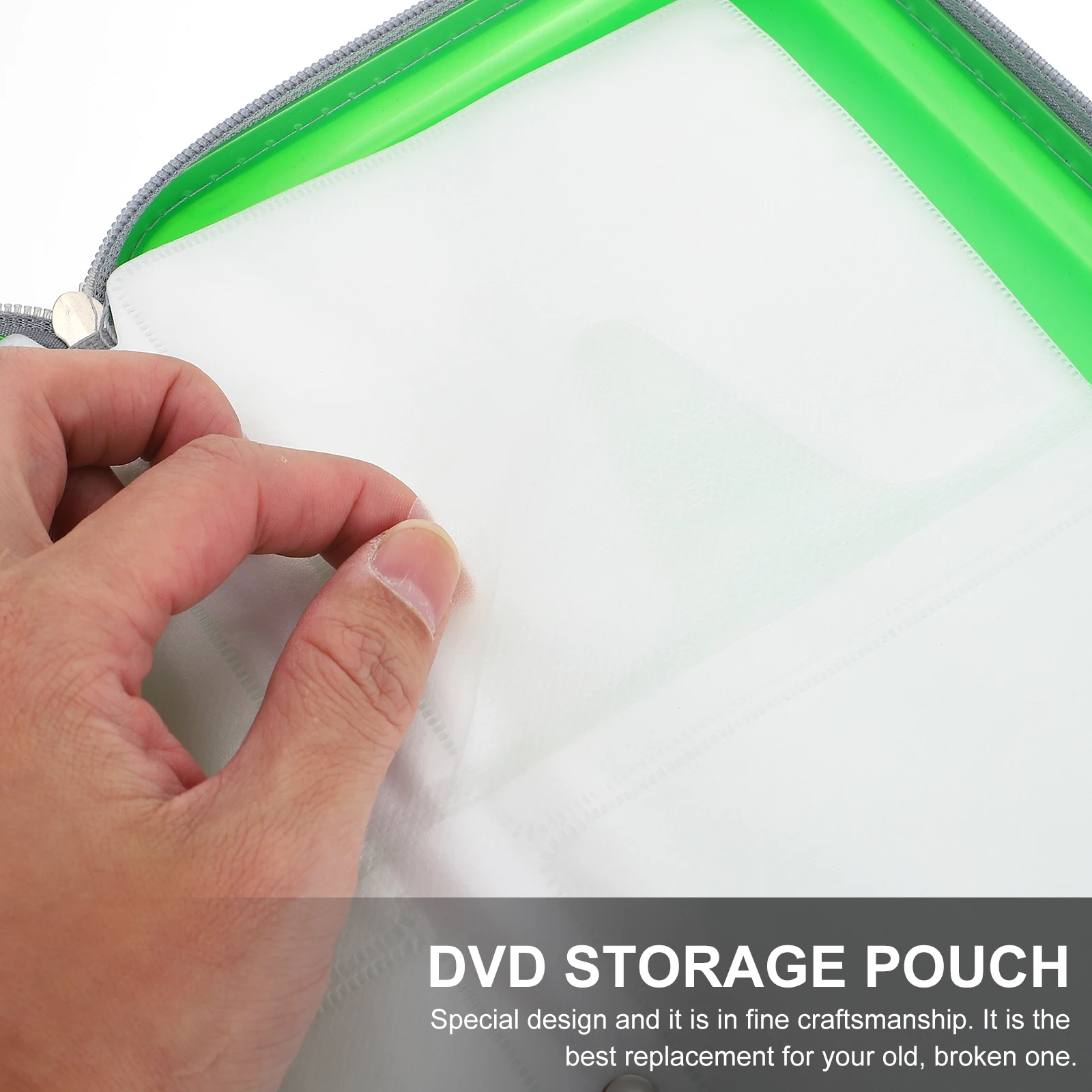 

Case Large Capacity DVD Bag Disc Storage Bag Disc Holder Protect Music Collection Home Storage Solution