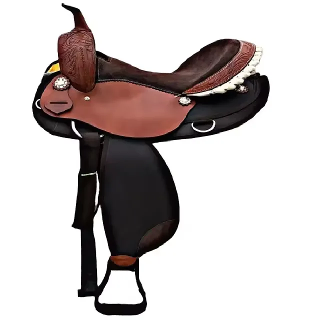 

Western Wade Tree Premium Ranch Roping Saddle, Leather Breast Collar & Reins, Custom Saddle, Cowboy Horse Ranch Hot Selling