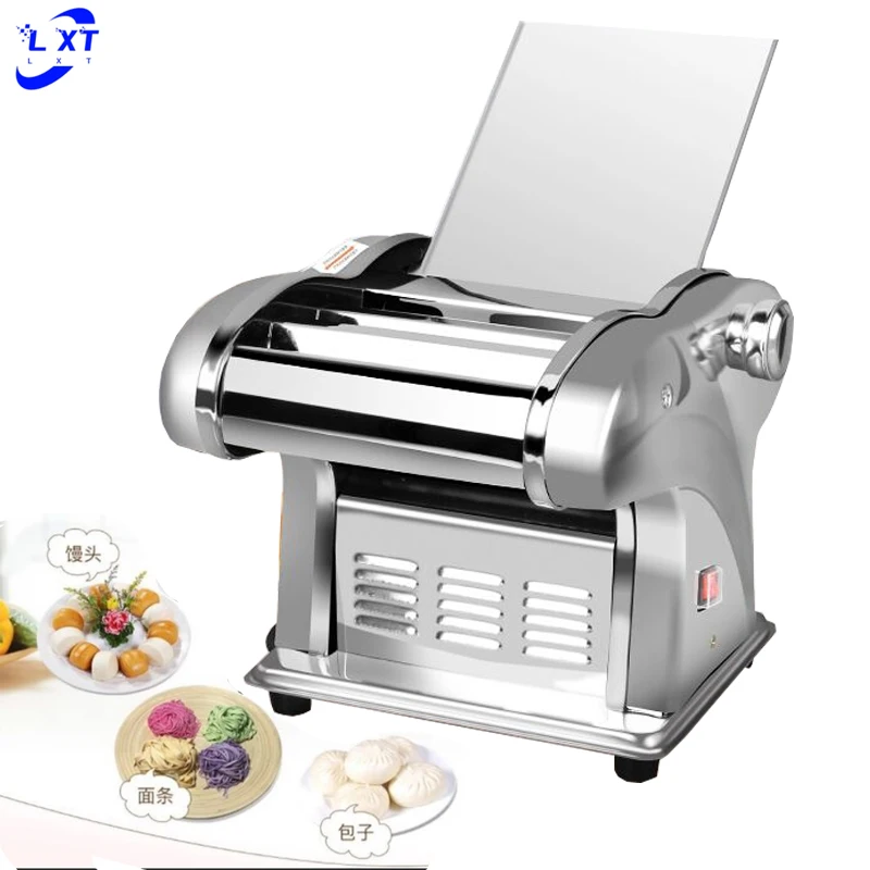 Electric Dough Sheeter for Household Commercial Stainless Steel Noodle Maker Dough Roller Presser Machine