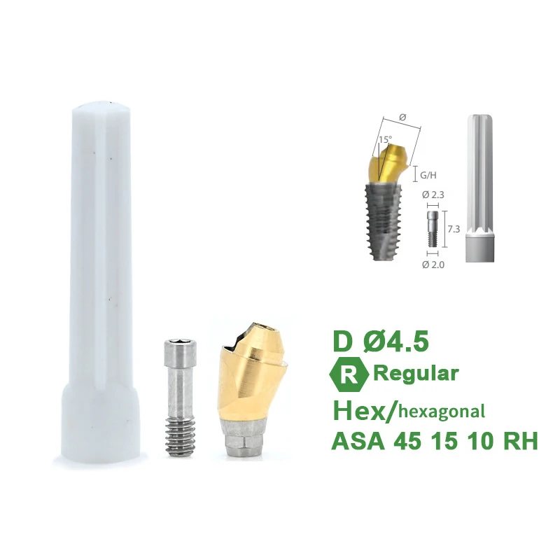 

Dental Composite Angle Screw Accessories For Dentium Titanium Dental Tools Surgical Instrument Dental Tools