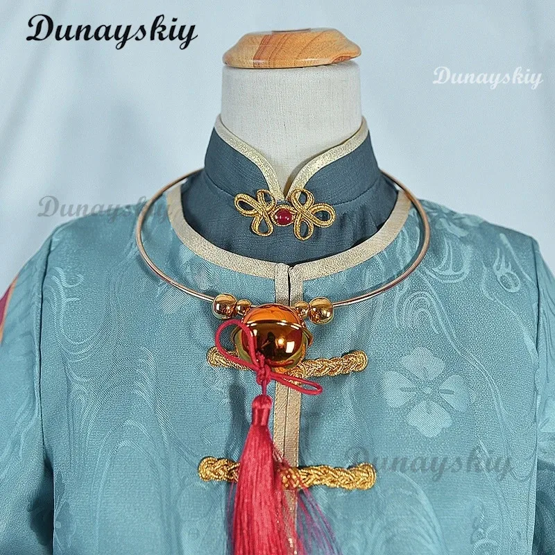 

COSda@Game Genshin Impact Rose Shenhe Cosplay Costume Wig Childhood Colleagues Uniforms Activity Party Role Play ClothingCOSda@
