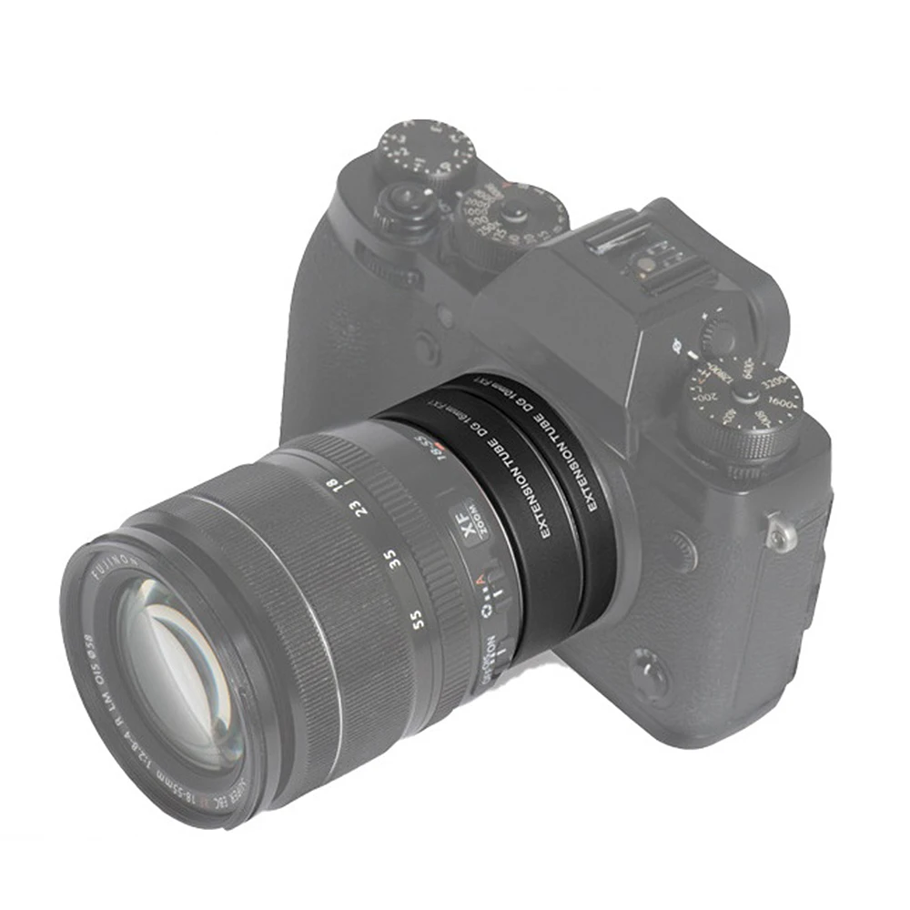 Mcoplus الإلكترونية AF التركيز التلقائي ماكرو تمديد أنبوب الدائري ل Fujifilm X-Mount X-S10 X-Pro3 X-Pro2 X-A5 X-T20 X-T30 X-T3 X-T4