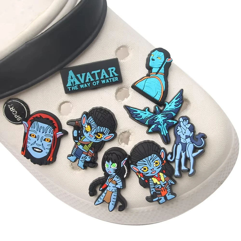 6-118 قطعة ديزني باندورا الكوكب الأزرق أحذية مختلطة السحر DIY بها بنفسك البلاستيكية الحرفية Jibbitz-نوع السحر ل Crocs على غرار الاطفال هدايا عيد الميلاد #5