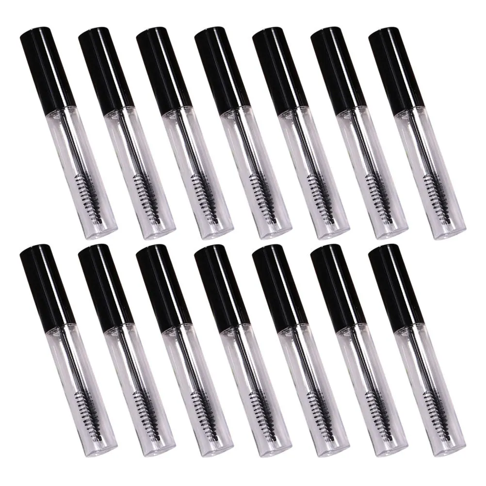 1 set di tubi per mascara fai da te bottiglia per ciglia riutilizzabile vuota mini contenitore pratico leggero da viaggio portatile con imbuto
