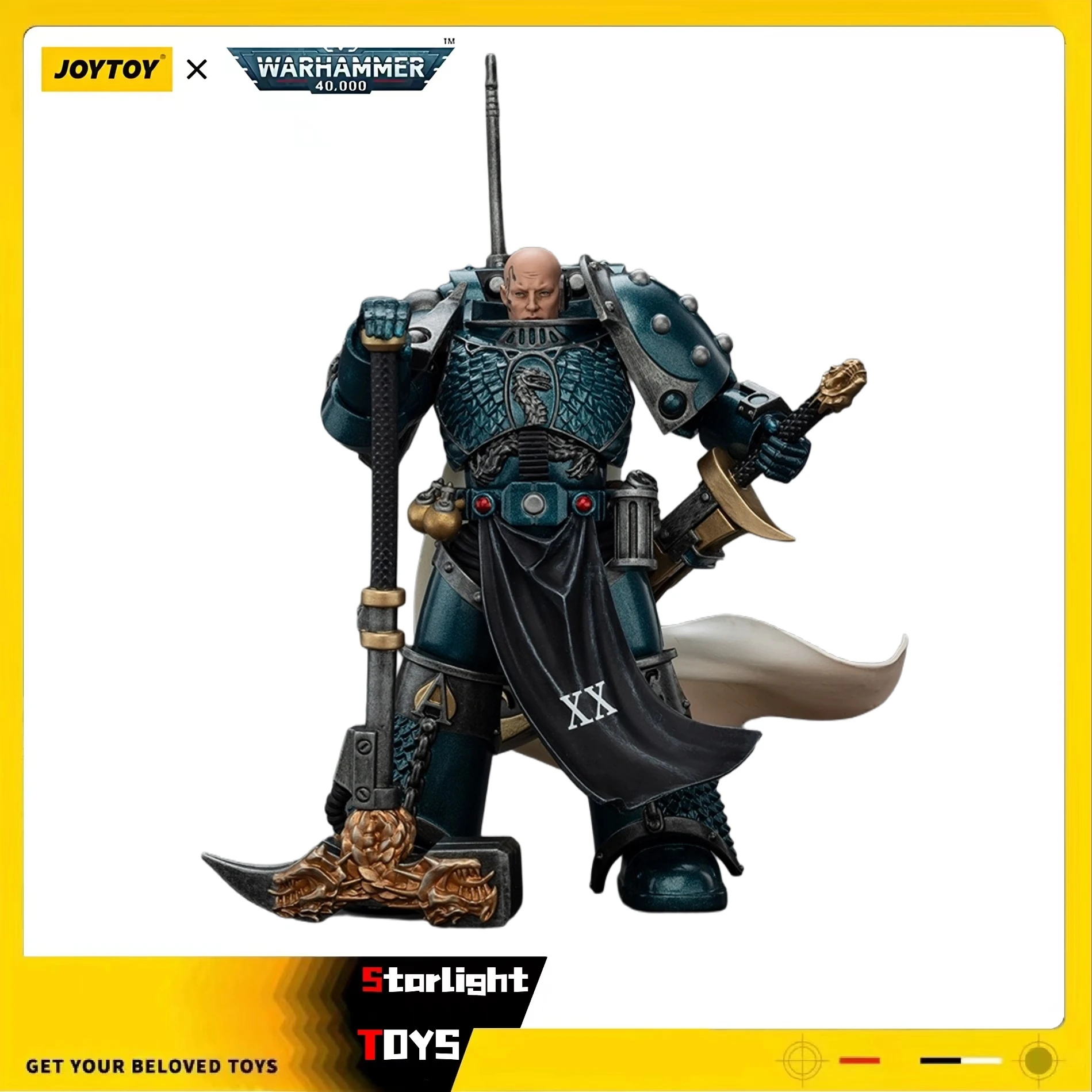 

JOYTOY 1/18 Action Figure Warhammer 40K Alpha Legion Harrowmaster Armillus Dynat Toys Model Gifts