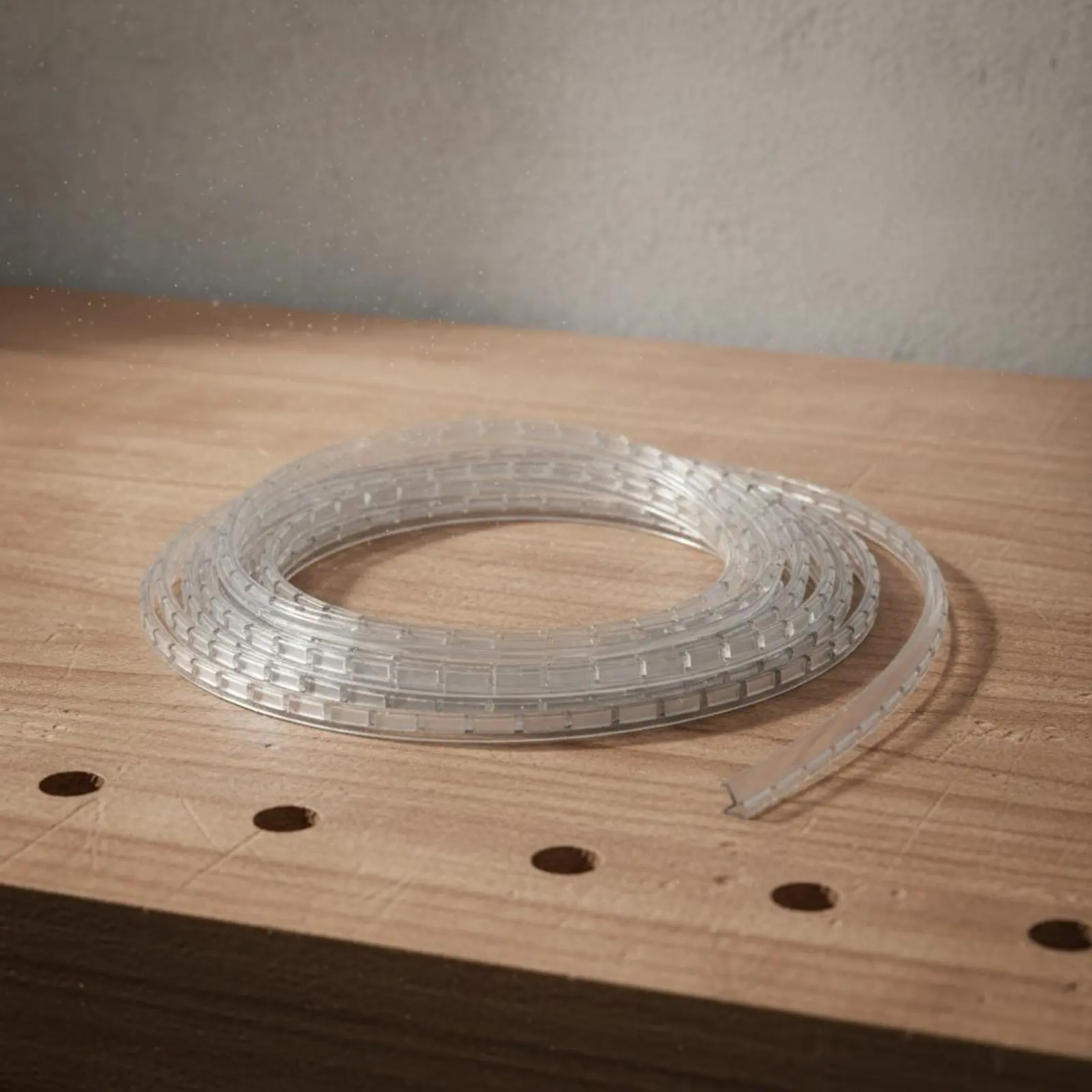 

Гибкий амортизирующий профиль из ПВХ для стеклянных панелей, встраиваемый в раму, для витрин и стеклянных конструкций