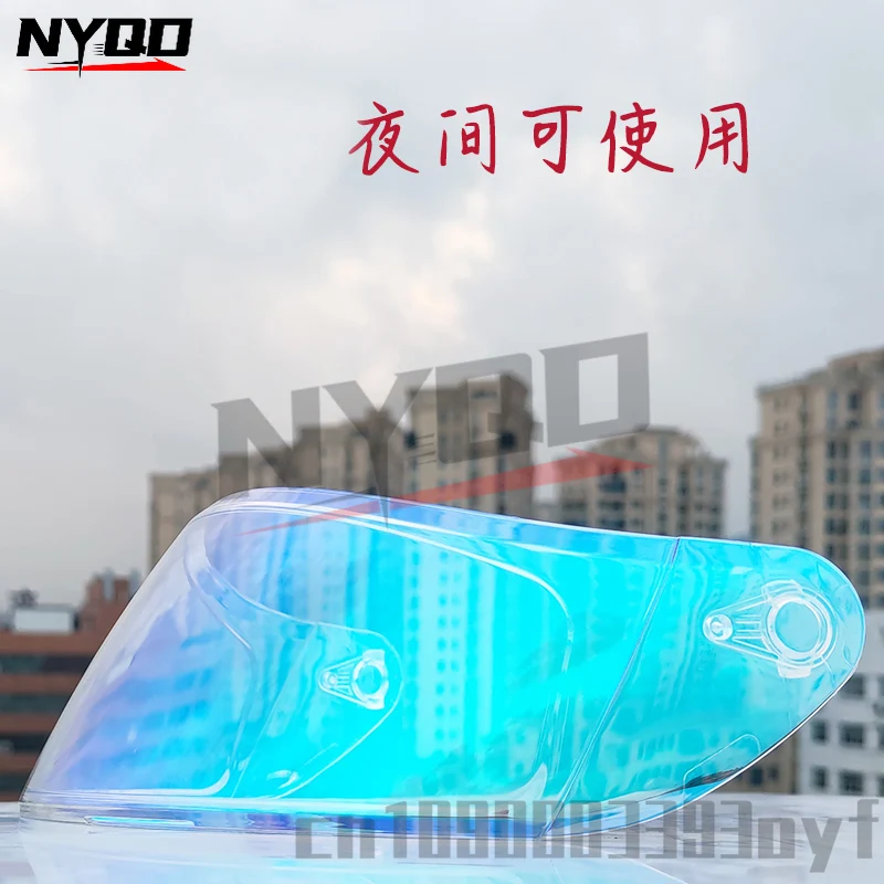 ORZ helm Full Face 991, Aksesoris helm penglihatan malam bahan PC lensa PC