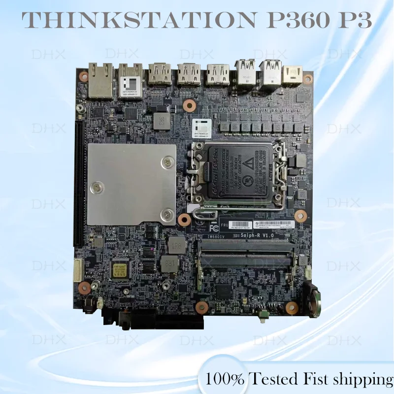 LGA 1200 DDR5 For Lenovo ThinkStation P360 P3 Ultra Motherboard Saiph V1.0 Thin-ITX Mainboard Tested Fully Work be Fast ship