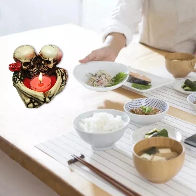 DIY Resin Mold Suitable for Jewelry Silicone Resin Molds Including Couple Skull-shaped Ashtray Silicone Mold for Men
