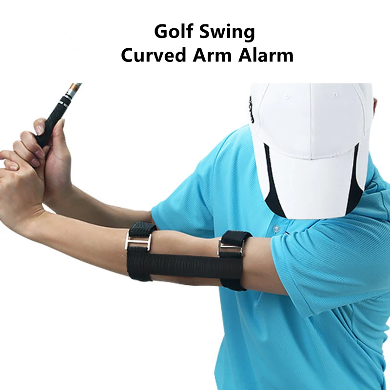 Full Series Golf Training Aids Swing Trainer Wrist Correction Strap Leg Holder Curved Arm Alarm Belts Bandage Bands For Beginner