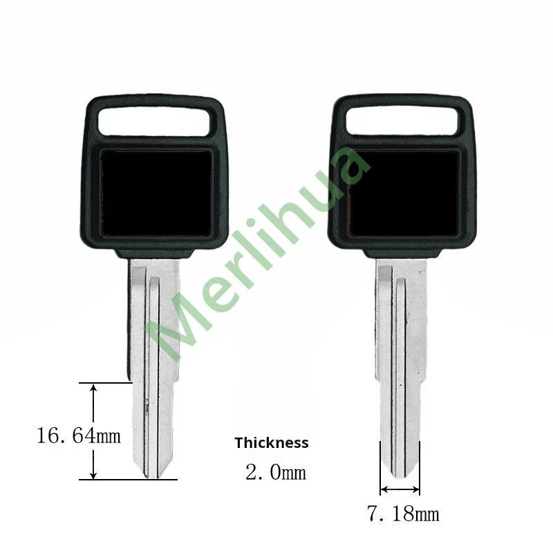 Motorcycle Key For Honda DIO Turtle 24 27 28 34 35 52 53 54 ZX50 Uncut Brass Key Blank Anti-theft Ignition Replacement