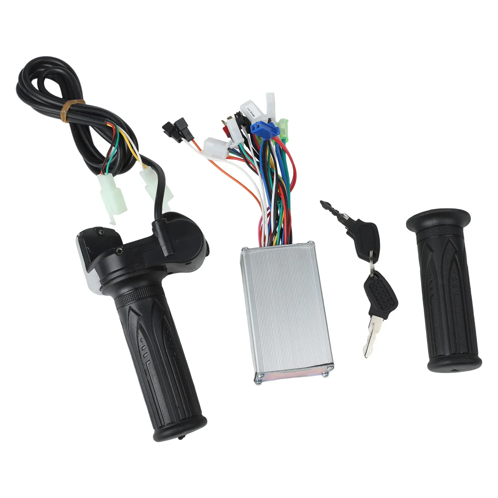 

Electric Bicycle Controller Accessory Battery Throttle Handlebar Kit LCD Display Throttle 15A Brushless Controller