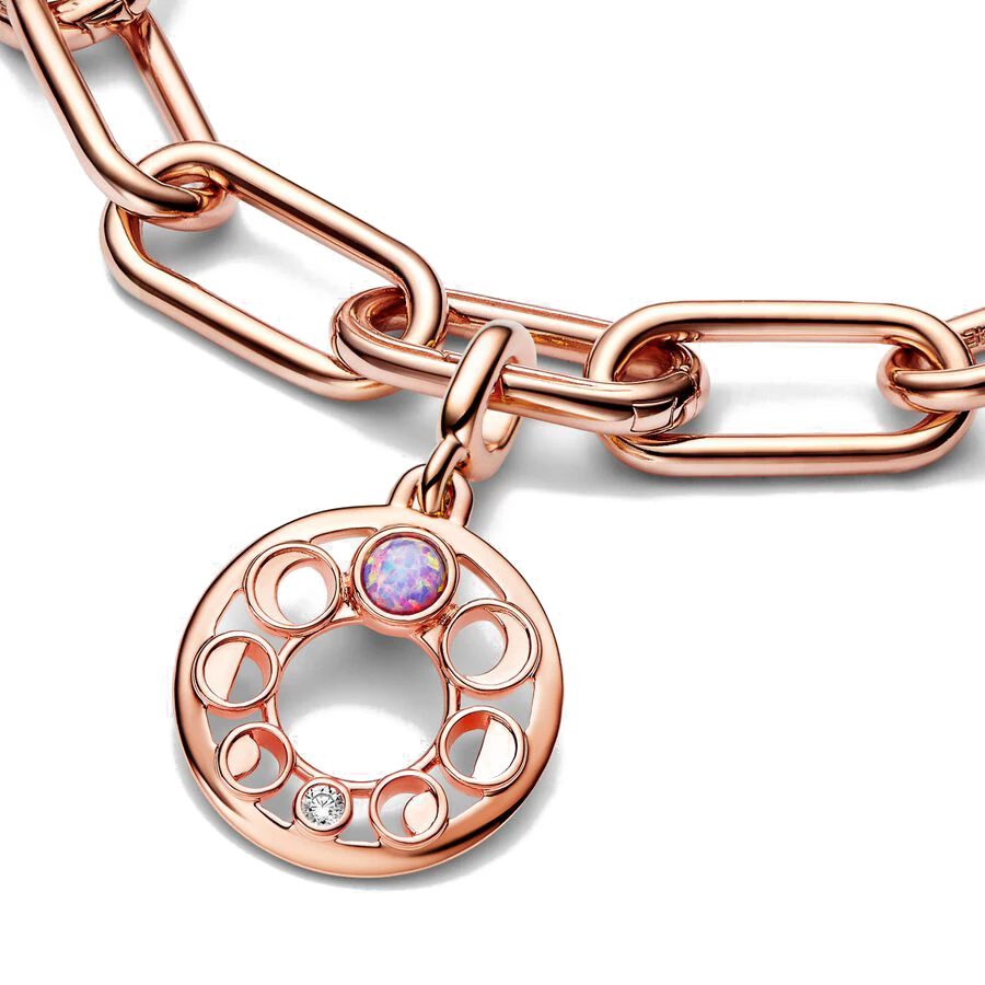 غرامة 925 فضة لي سلسلة الذهب روزجولد محظوظ البرسيم سحر صغير صالح لي سوار للنساء مجوهرات موضة هدية #3