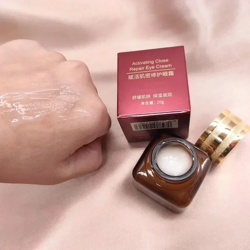 Small brown bottle eye cream revitalize muscle density repair moisturizing moisturizing firming lifting moisturizing  20g