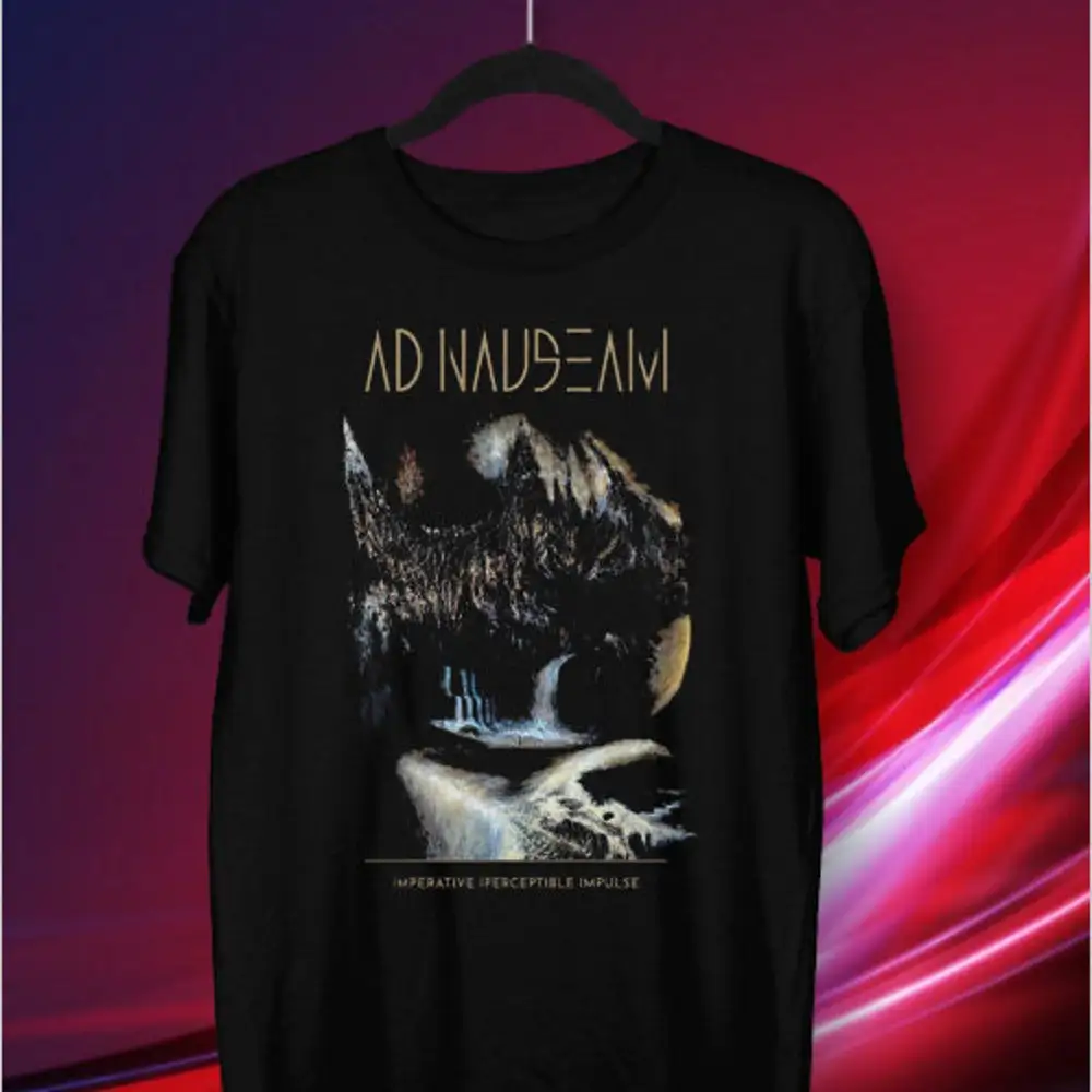 Ad Nauseam Vintage Music Metal Tour Band T Shirt