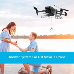 Thrower Airdrop System For DJI Mavic 3 Drone Fishing Bait Wedding Ring Gift Deliver Sky Hook Mavic 3 Thrower Drone Accessories