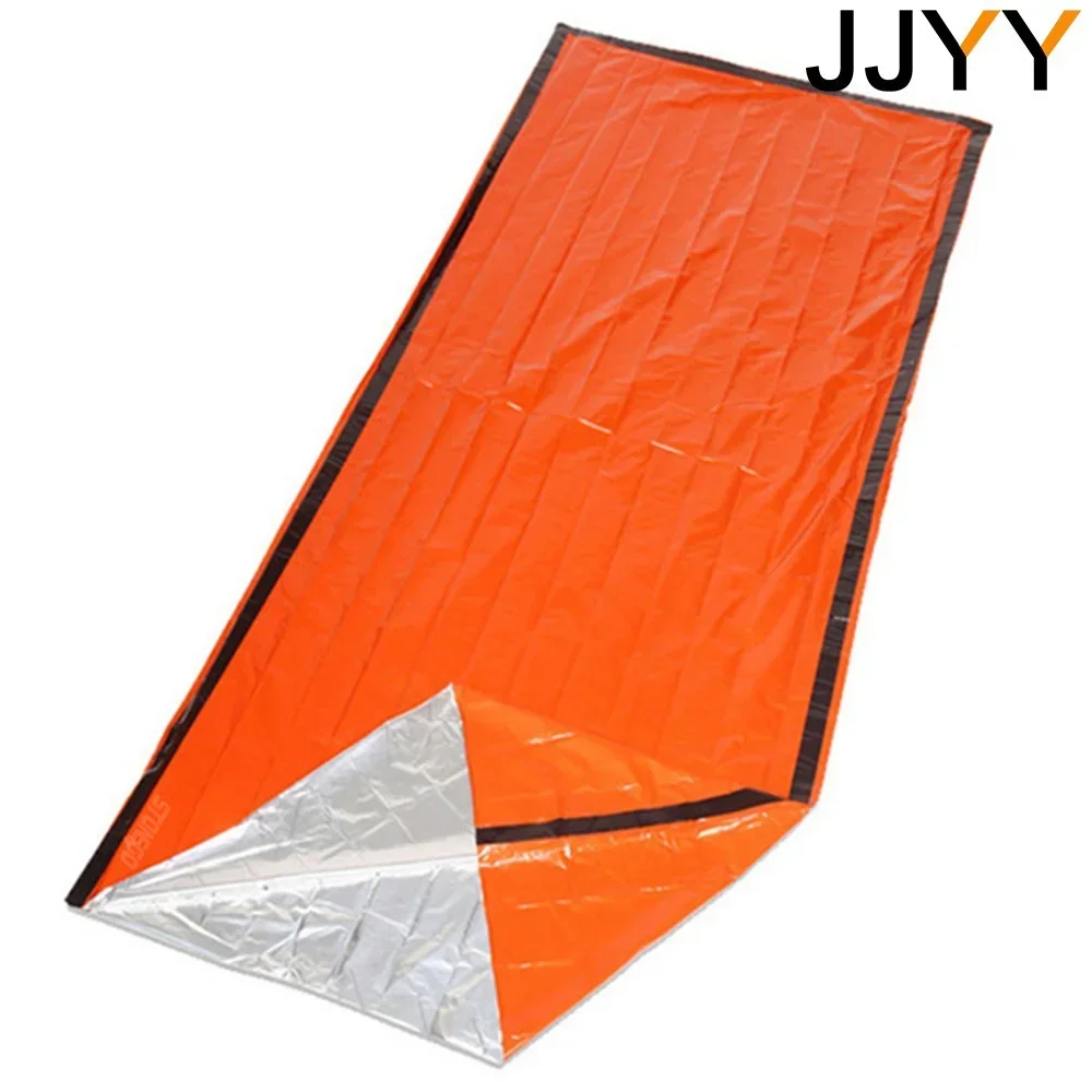 مقاوم للماء بقاء كيس النوم المحمولة في حالات الطوارئ التخييم المشي لمسافات طويلة السفر أدوات والعتاد في الهواء الطلق الملحقات #3