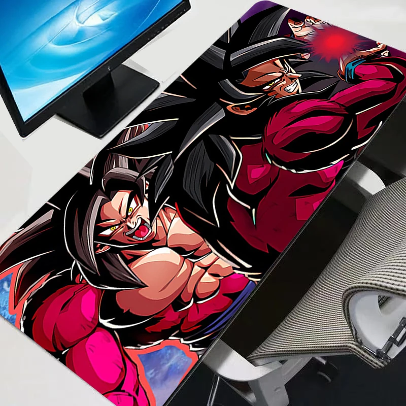 Computer Varmilo Tastatur Mauspad Dragon Ball Vegeta Goku Anime Gaming Zubehör Tisch Teppich Gamer Teppich Schreibtisch Matte Mousepad