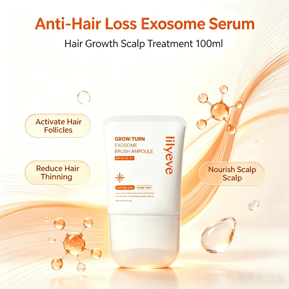 Lilyeve Hair Growth Serum Anti Hair Loss Scalp Treatment Activate Hair Follicles Improve Thinning Hair Gentle Non-greasy Haircar