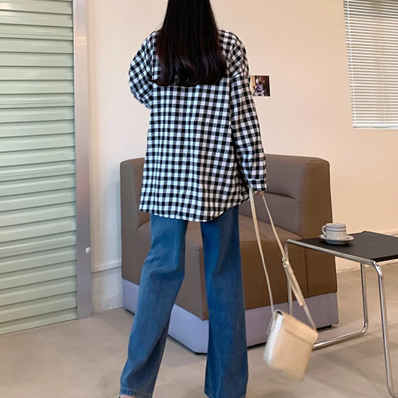 하이웨이스트 청바지 봄 데님 팬츠 인기 스타일리쉬 와이드 레그 슬림핏 패션 신상 레트로 스타일 엘레강스