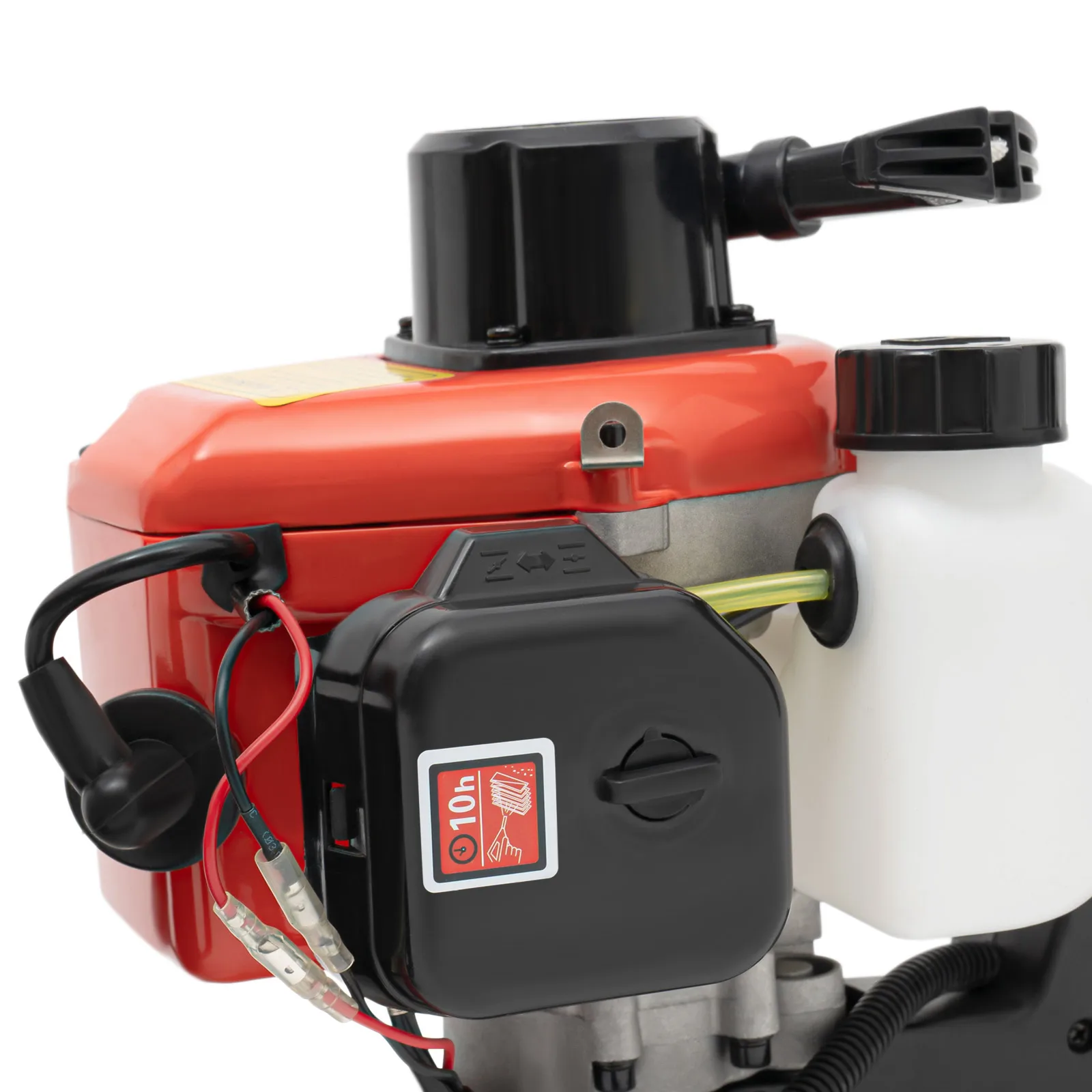 Cortasetos con potencia de 0,65 KW, cuchillas de doble cara, mango ergonómico, diseño inalámbrico, amortiguadores, para cortar ramas