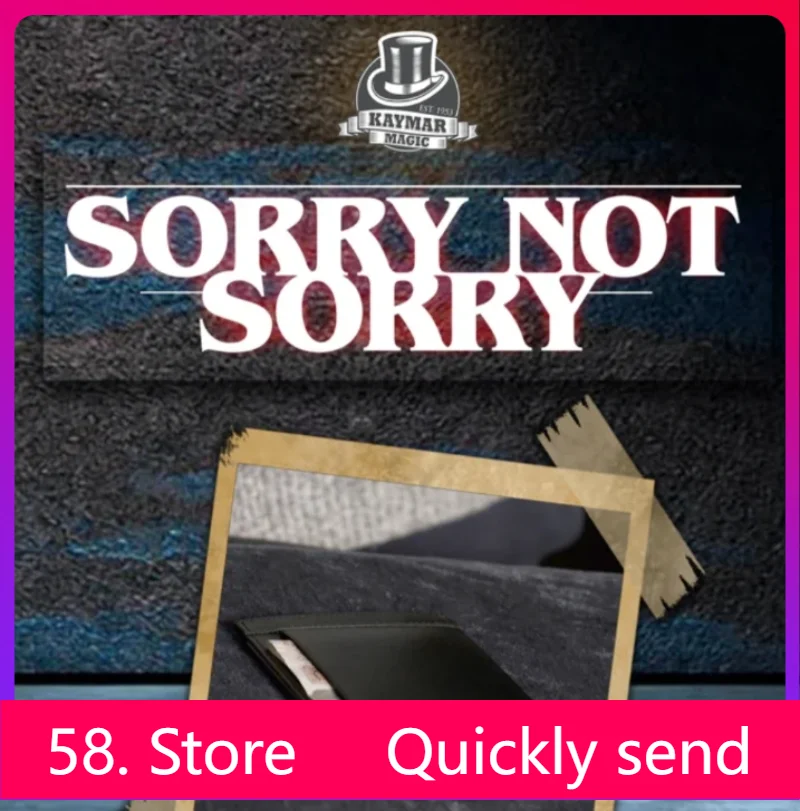 

New 2025 Sorry Not Sorry by Liam Montier and Stephen Tucker - Magic tricks ( 58 Store Download )