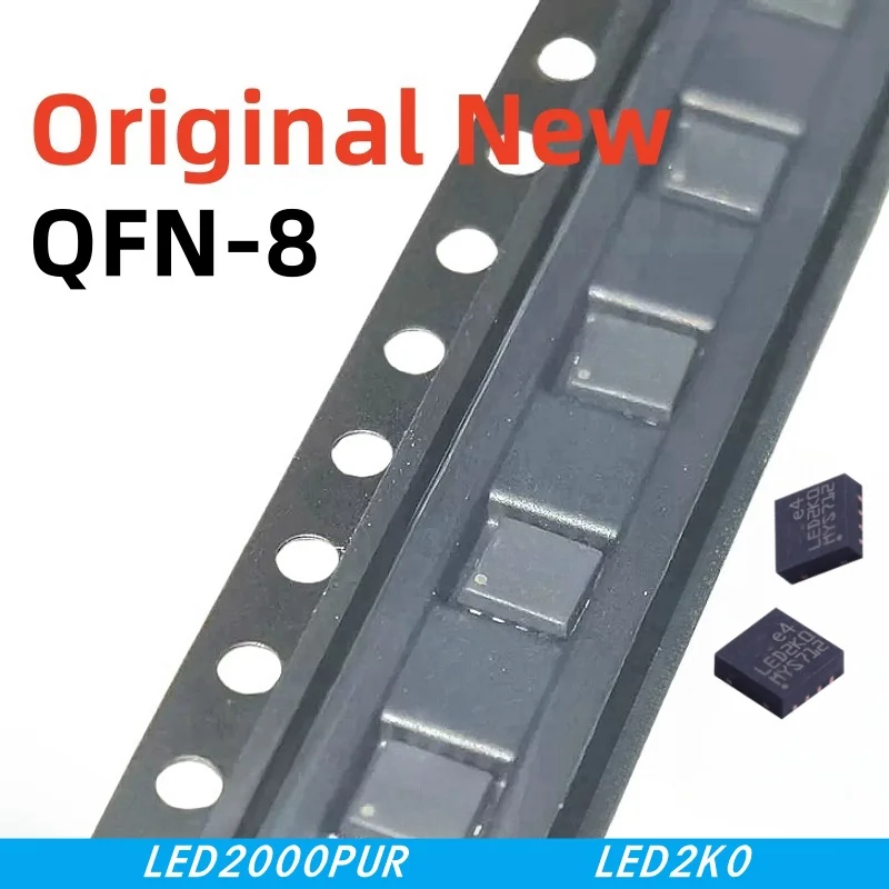 

10pcs 100% New LED2000PUR LED2000 LED2K0 QFN-8 Chipset