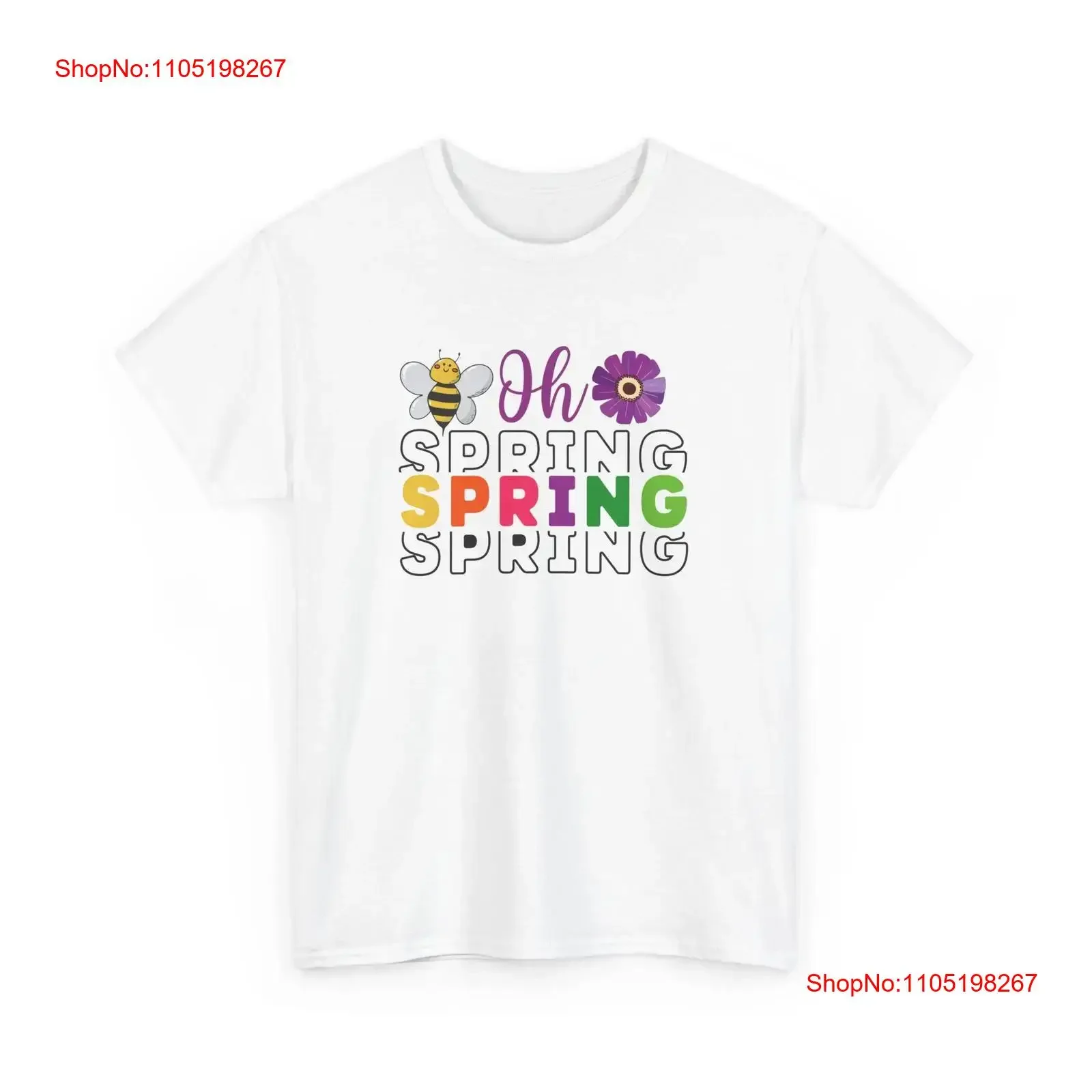 Camiseta Blooming Garden con estampado botánico primaveral vibrante, estilo vintage, lavada, elástica, transpirable, suave, ropa de diseñador, cómoda
