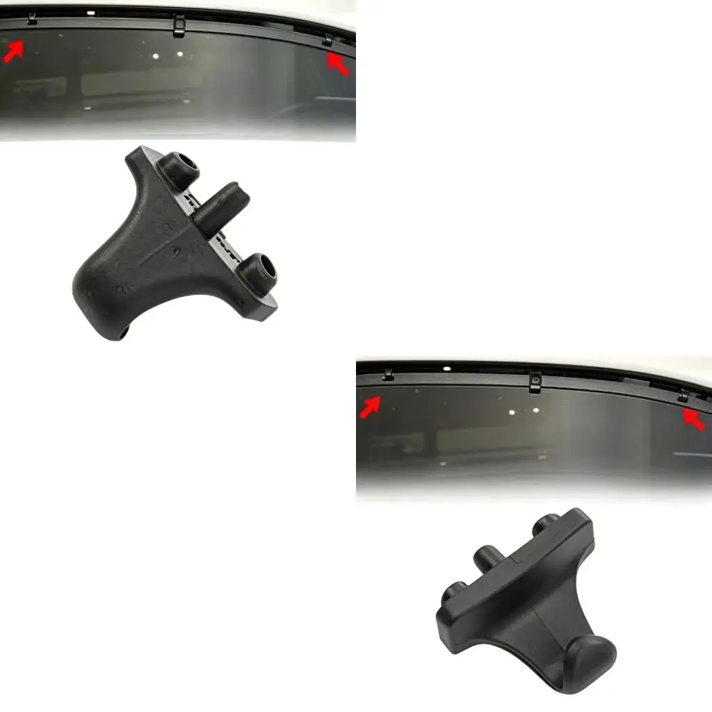  Pack of 2 Sunshade Hook Replacement Part Rear Door Sunshade Hook Clip Automotive Accessory Easy Installation A2058120014