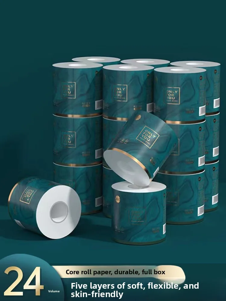 papel-higienico-mahan-sem-nucleo-5-camadas-amigo-da-pele-pacote-domestico-toalha-de-mao-resistente-a-Agua-ecologico