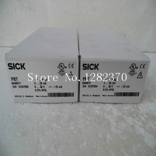 

[SA] новый оригинальный аутентичный точечный реле давления SICK PBT 6040917