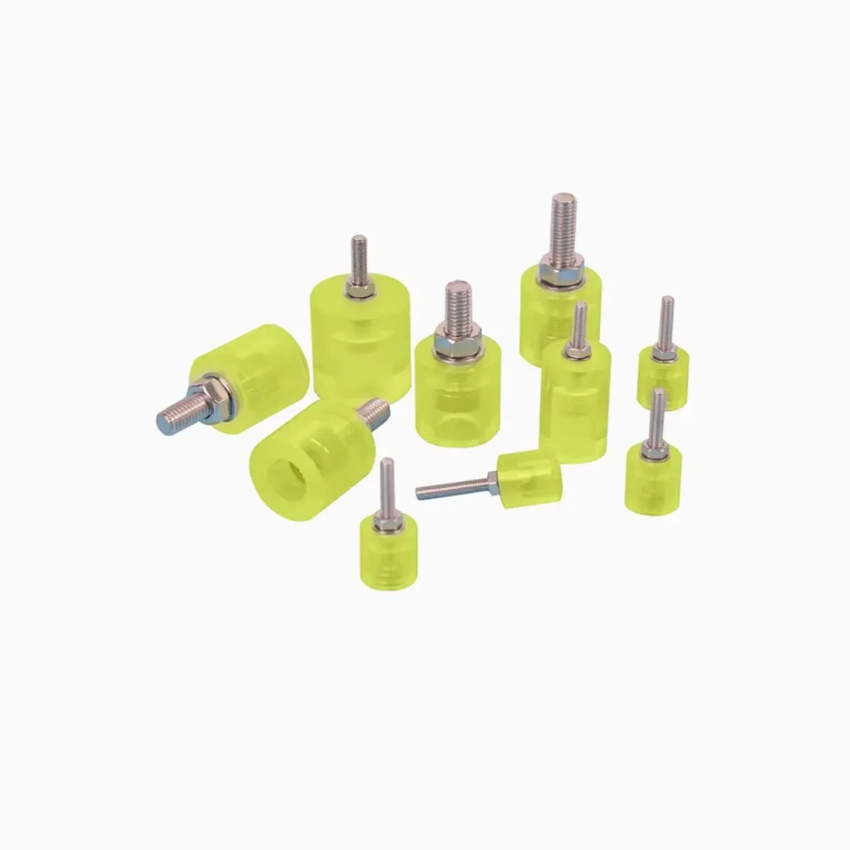 Blok amortyzatora poliuretanowego, głowica gumowa Youli, blok antykolizyjny z wgłębionym otworem, blok Oxford