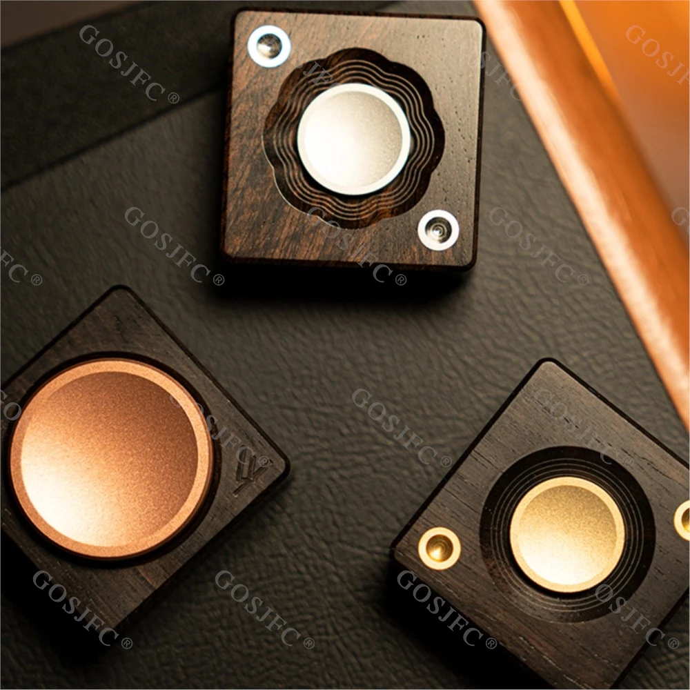 GDEDC FANGWU Fidget Spinner mécanique Gyro métal Fidget jouets pour adultes soulagement du Stress jouet en acier inoxydable
