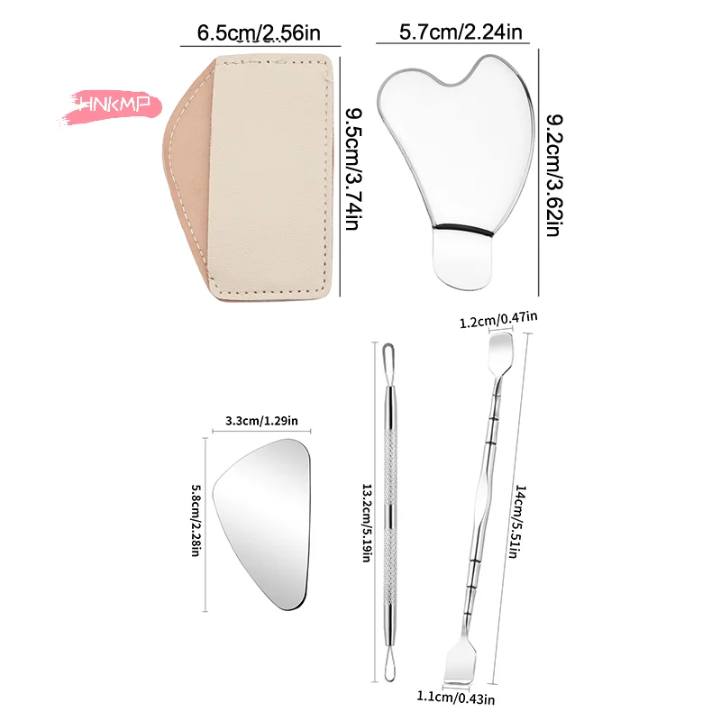 أداة إزالة الرؤوس السوداء للوجه - مكشطة تنظيف عميق للوجه ومزيل الرؤوس البيضاء للعناية بالبشرة وملعقة تجميل للوجه #6